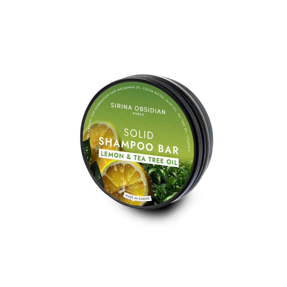 Твърд шампоан с Лимон и Чаено Дърво