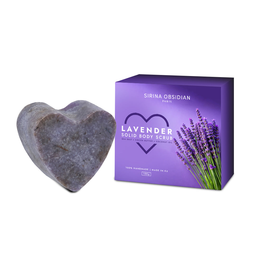 Твърд Скраб за Тяло с Лавандула