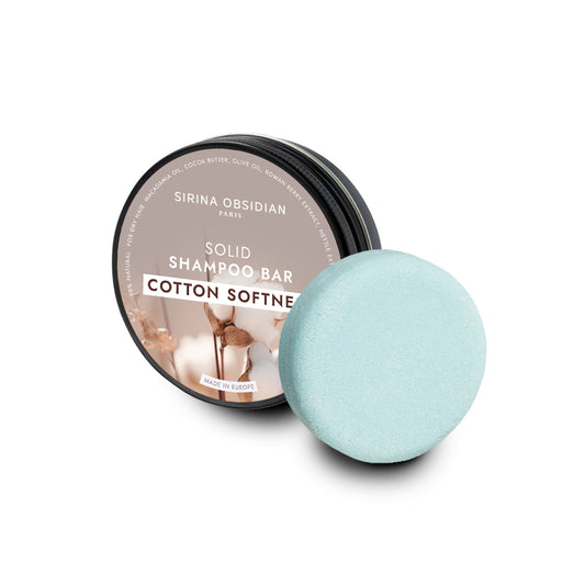 Твърд шампоан с извлек от Памук