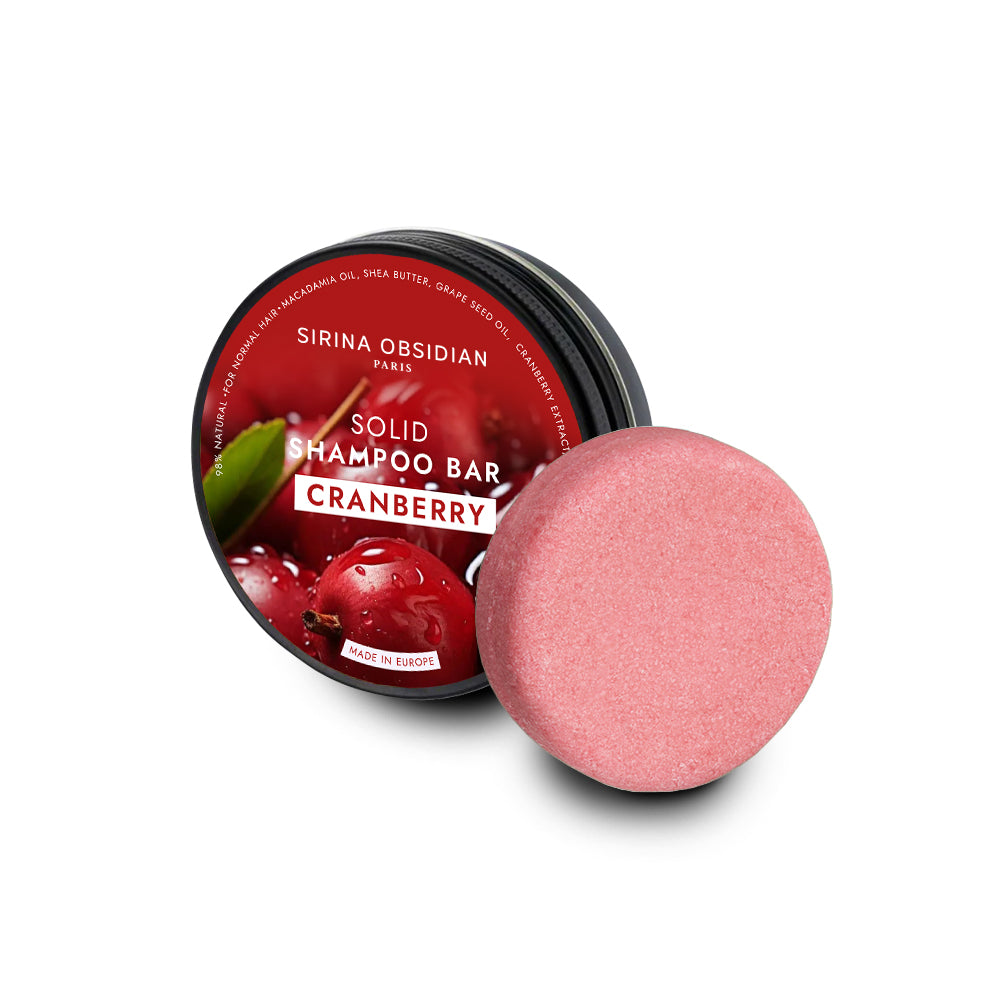 Твърд шампоан с Червена Боровинка