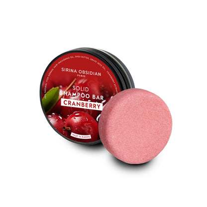 Твърд шампоан с Червена Боровинка