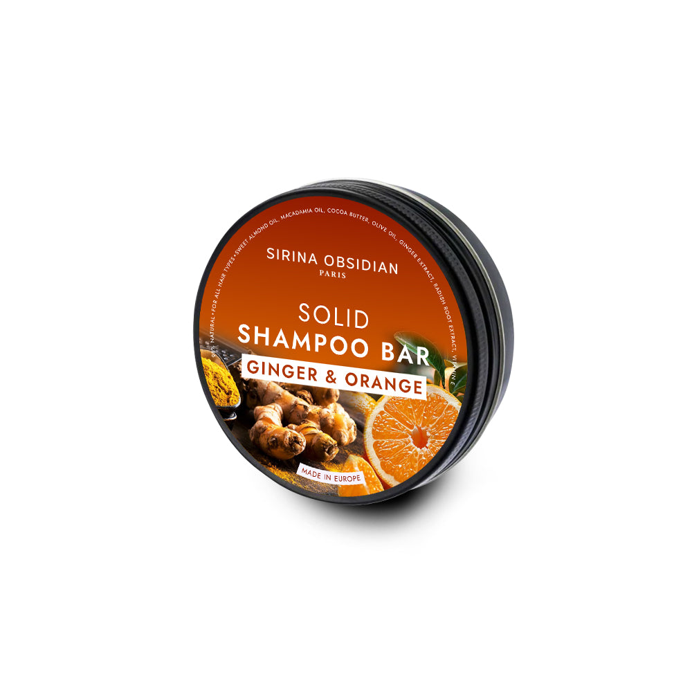 Твърд шампоан с Джинджифил и Портокал