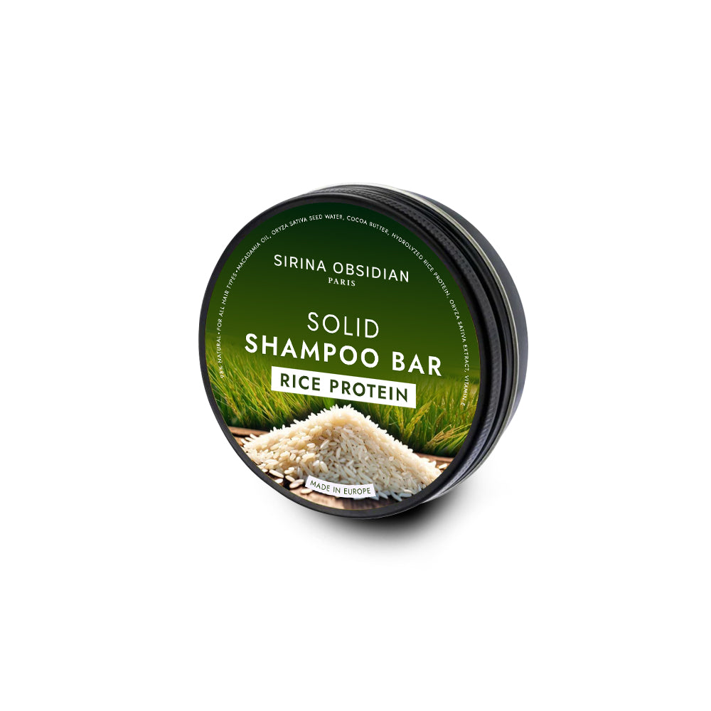 Твърд шампоан с Оризов Протеин