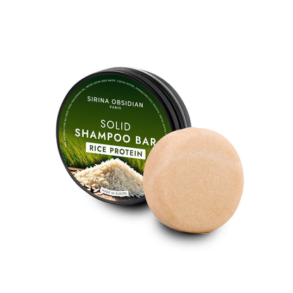 Твърд шампоан с Оризов Протеин