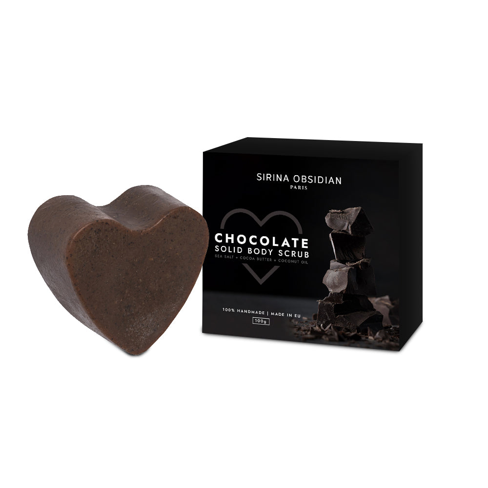 Твърд Скраб за Тяло с Шоколад